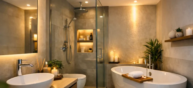 12 ideas para baños sin ventanas con luz