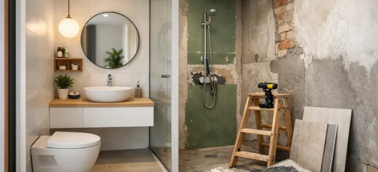 Cómo reformar un baño pequeño sin perder espacio