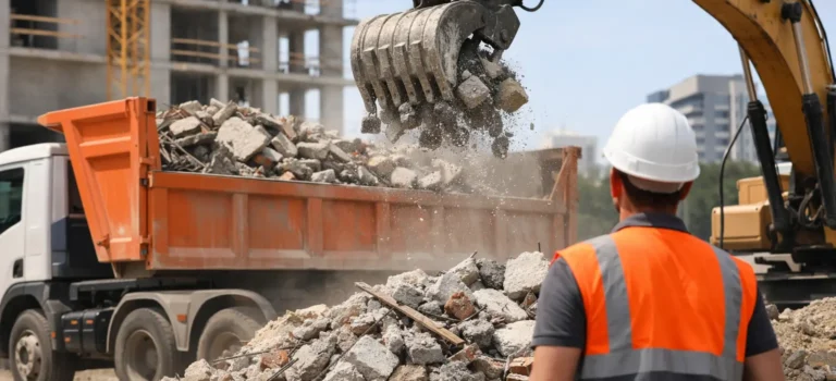 Retirada de escombros de obra sin imprevistos